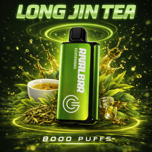 RIVAL BAR LONG JIN TEA – 8000 PUFFS
