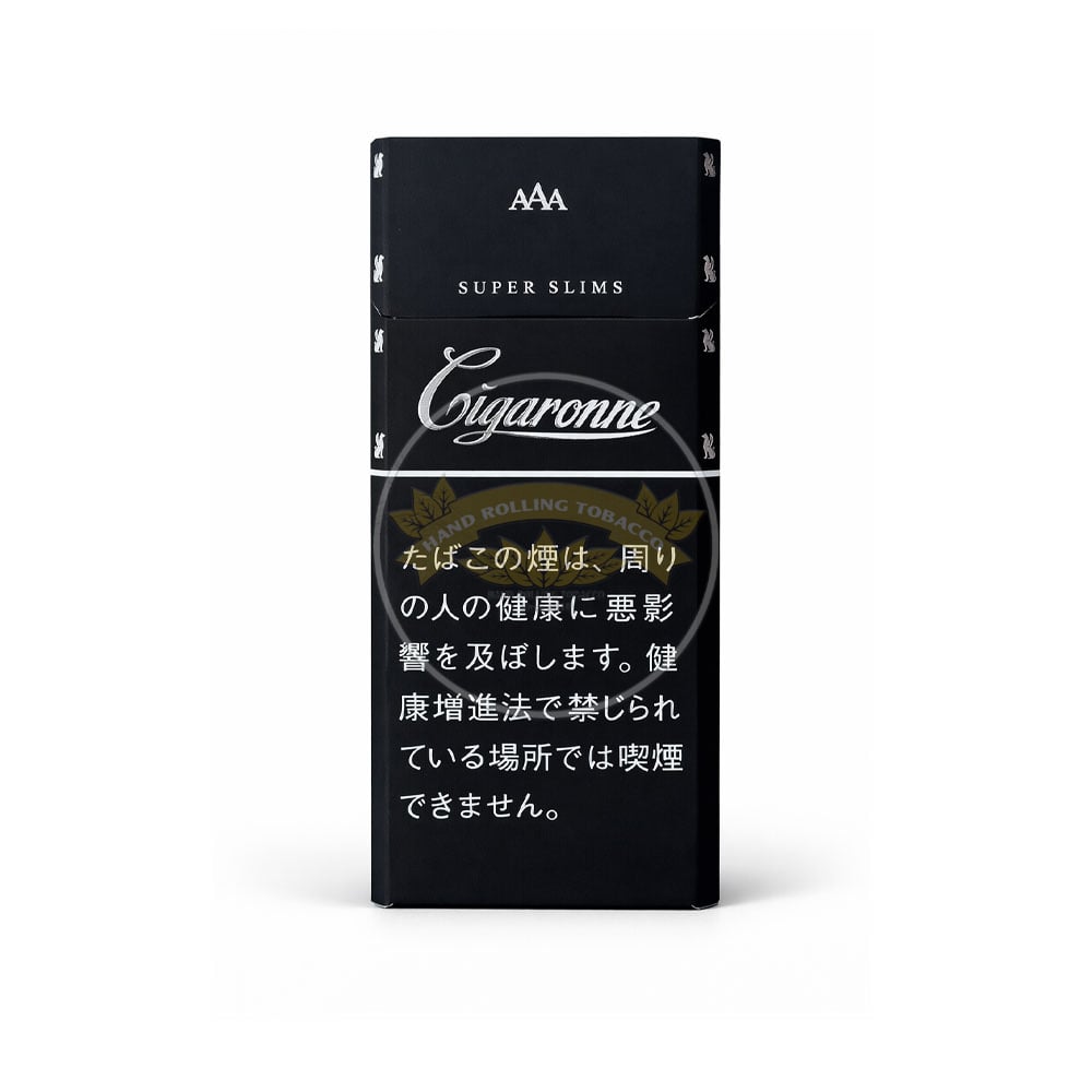 Cigaronne Super Slims Black