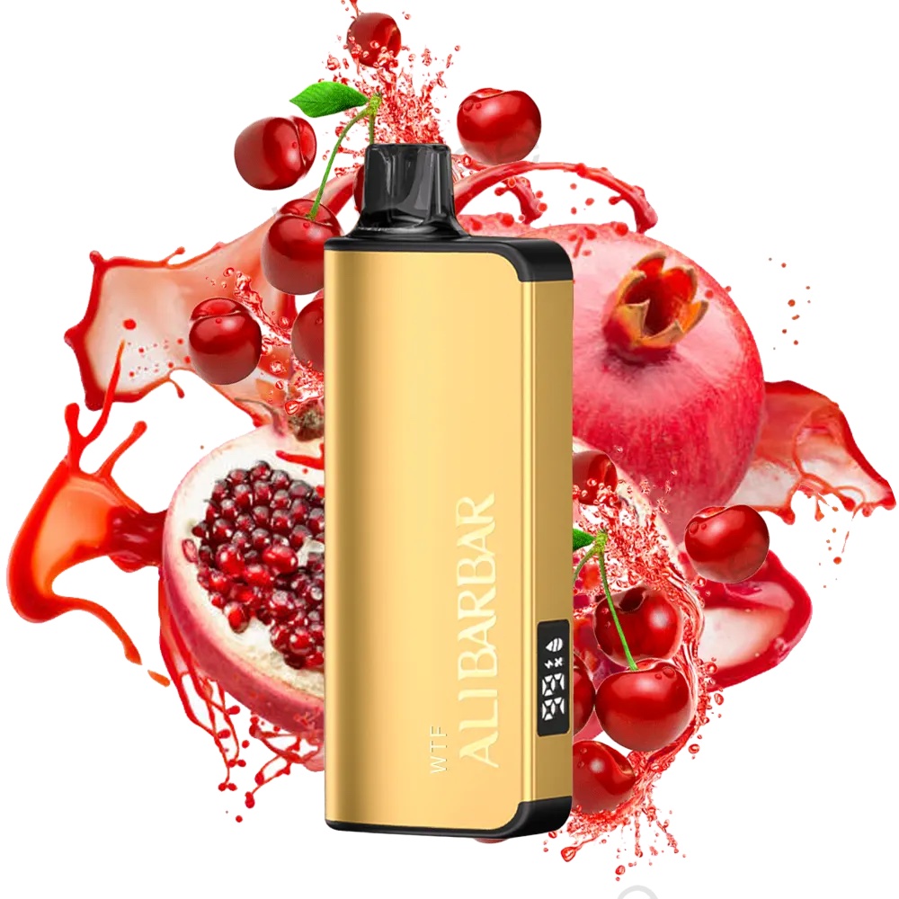 Alibarbar ingot – Cherry pomegranate 9000 puffs