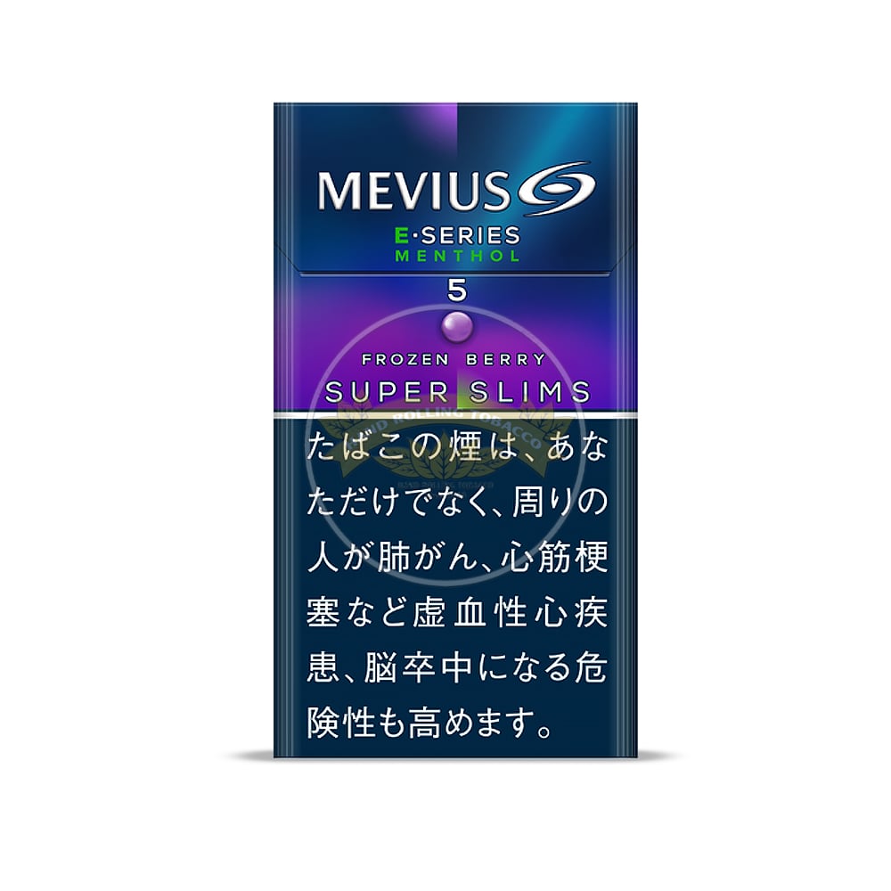 Mevius E Series Menthol Frozen Berry 5 100’s (SuperSlims)