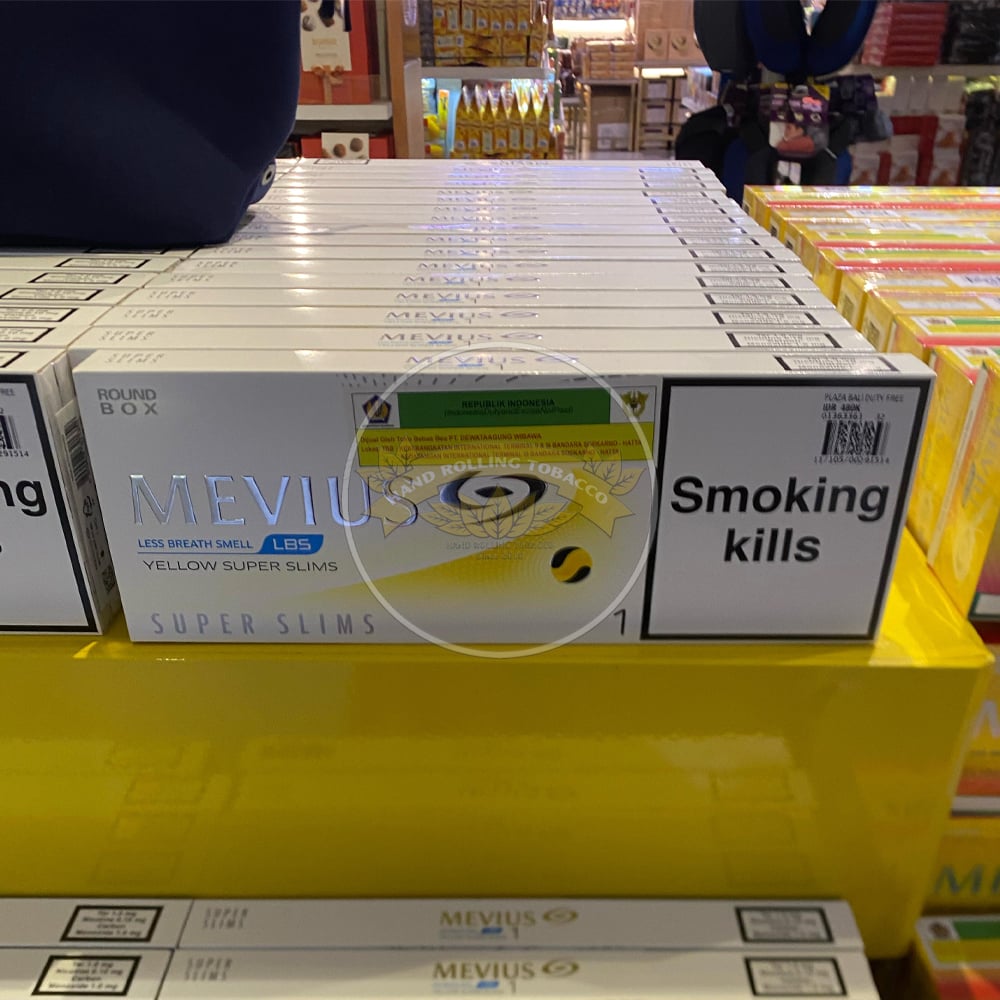 Mevius Yellow Super Slims